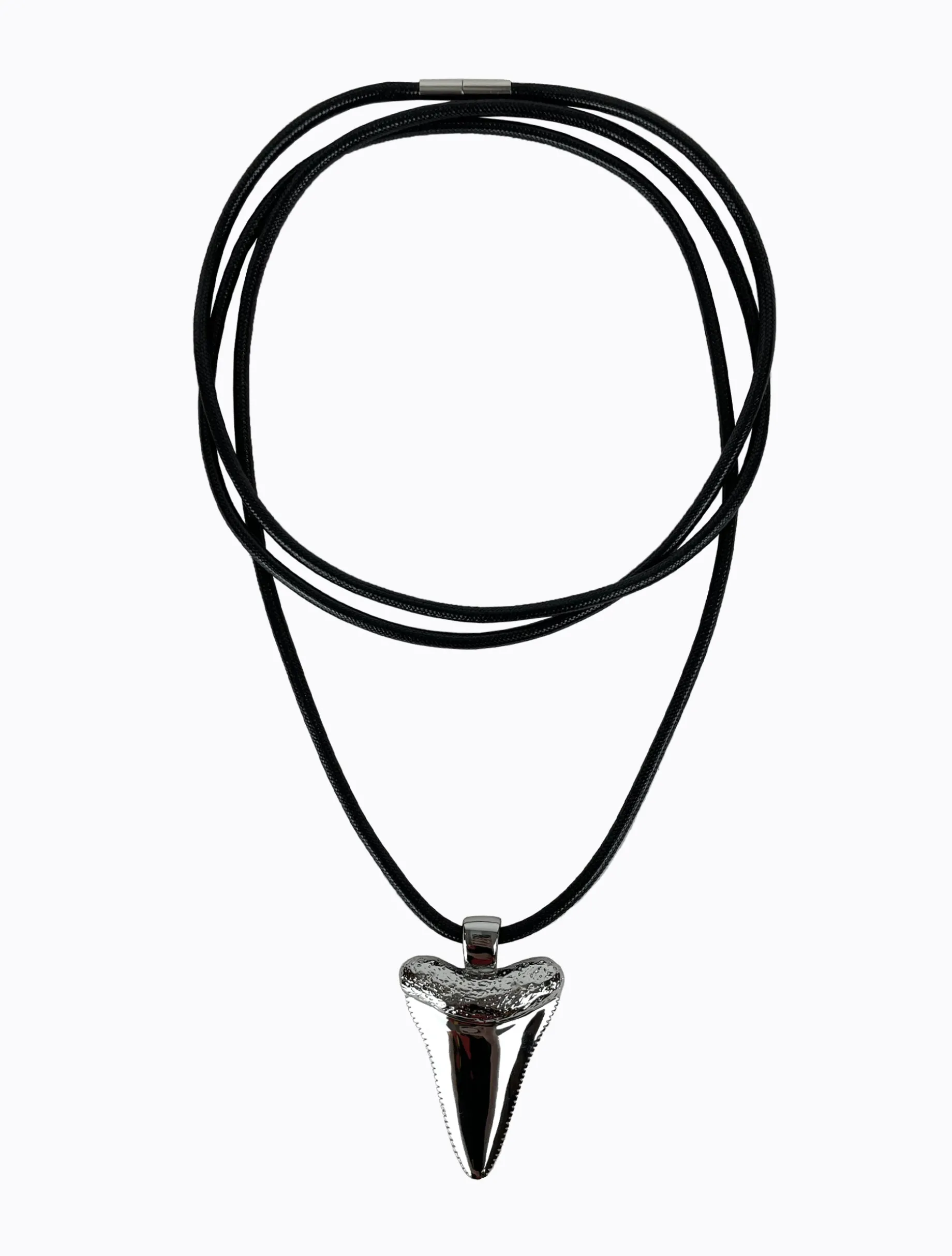 Amity Shark Necklace - Silver
