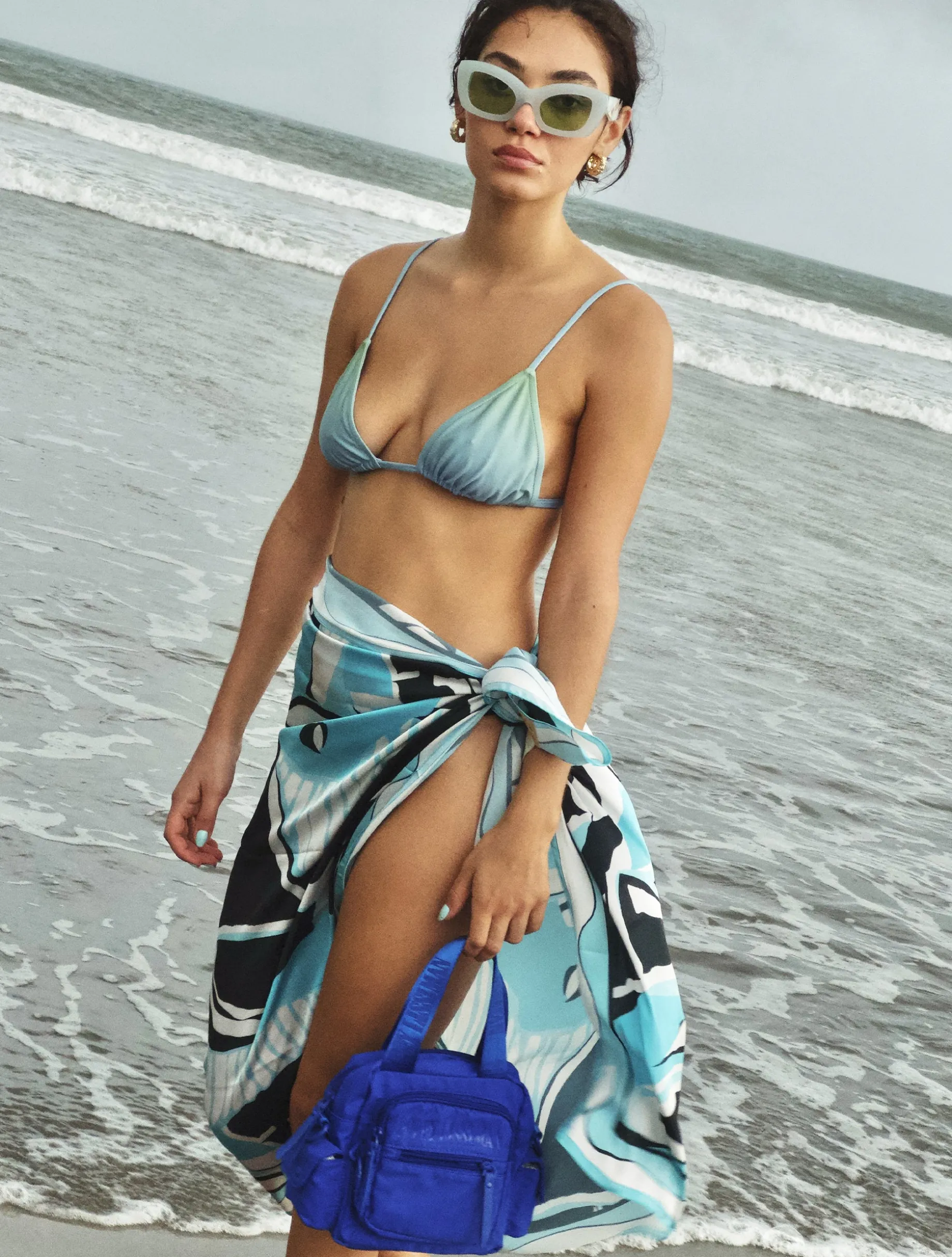 Block Bag - Electric Blue
