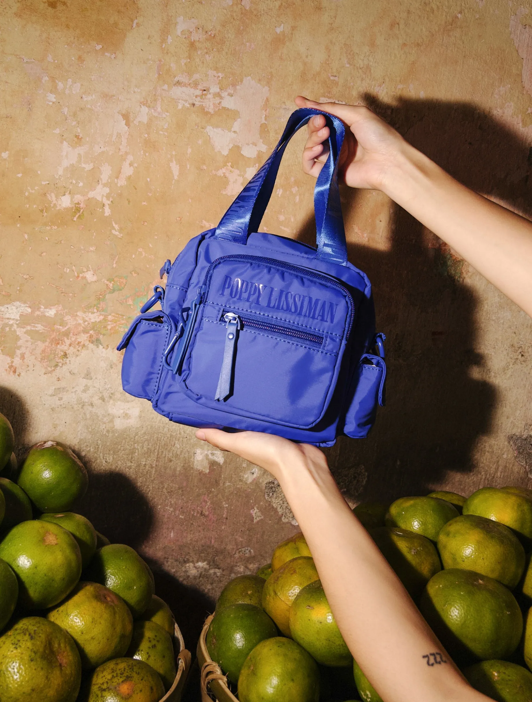 Block Bag - Electric Blue