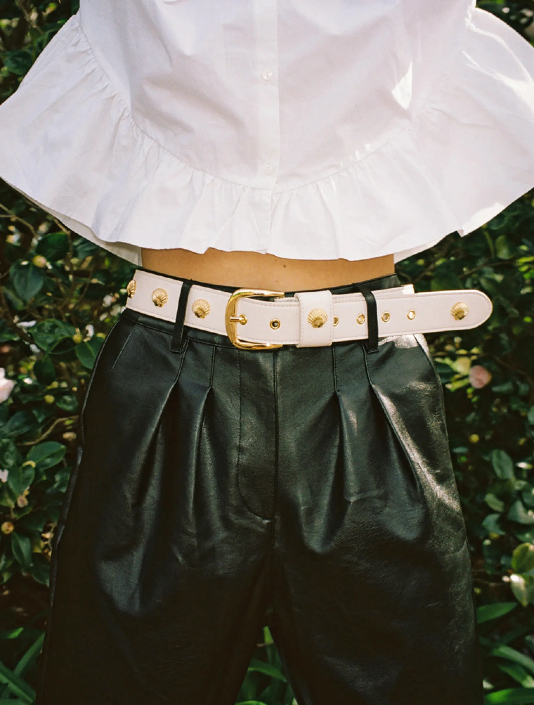 Bronte Belt - Blanc