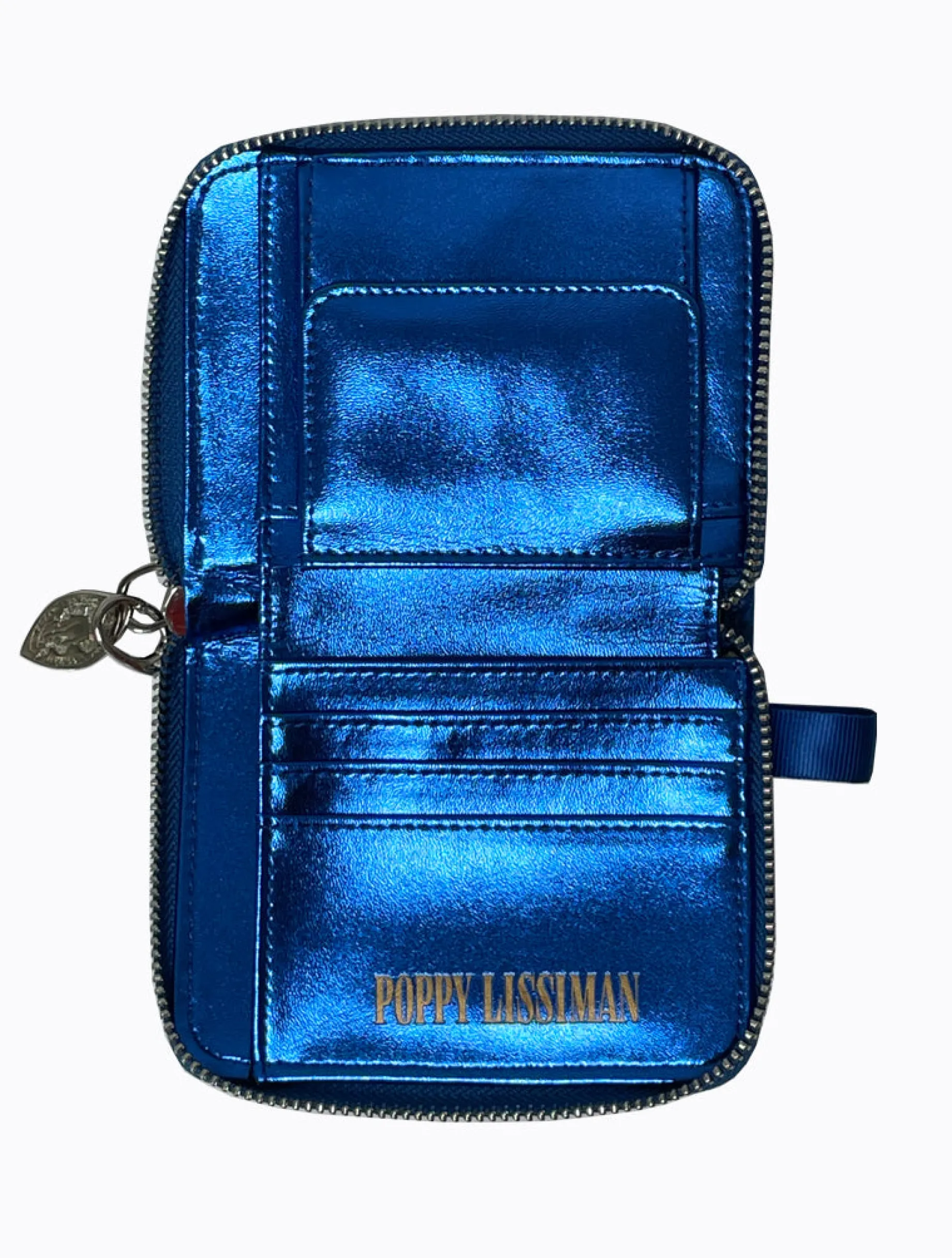 Croc Wallet - Electric Blue