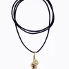 Flicka Shell Necklace - Gold