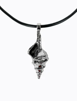 Flicka Shell Necklace - Silver