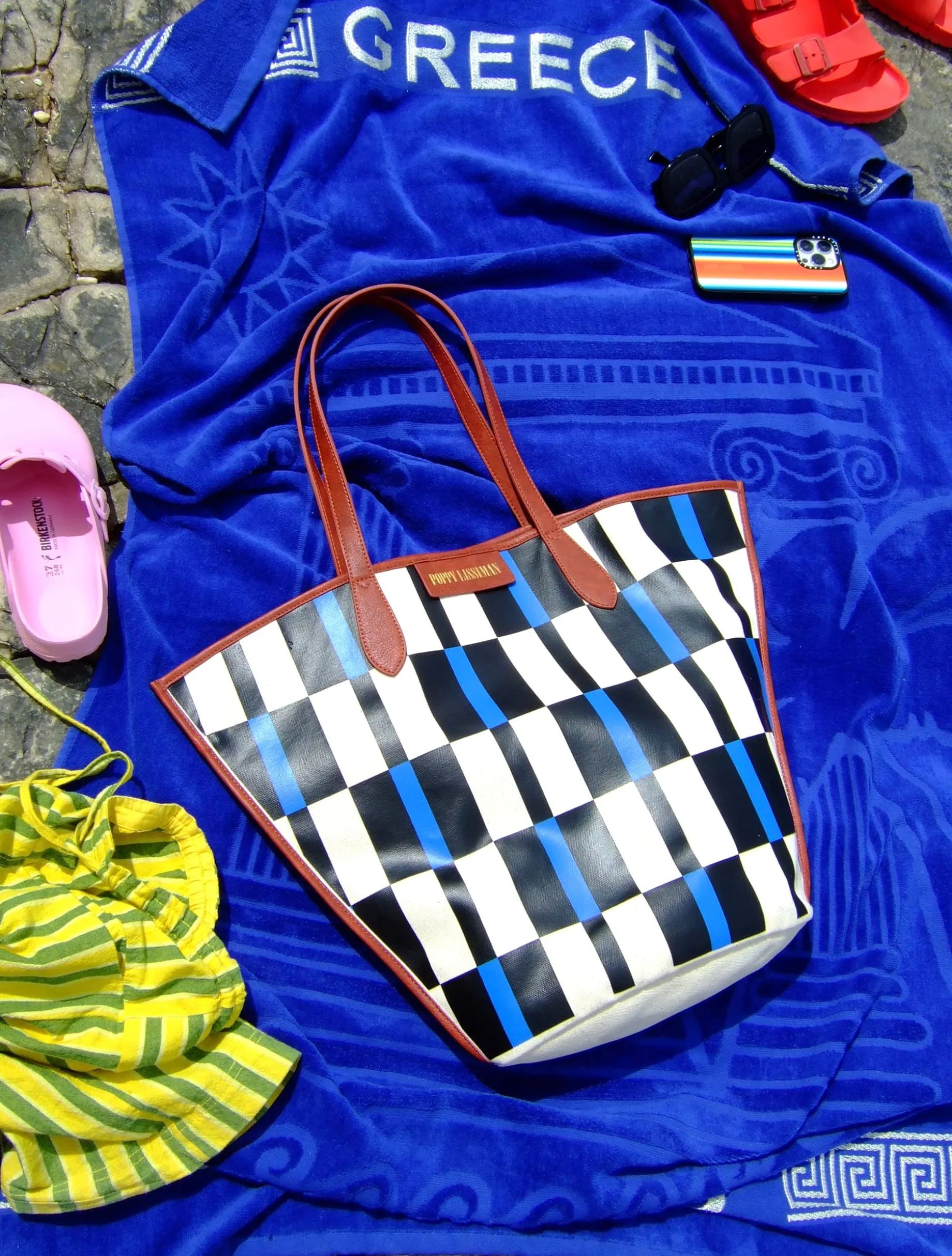 Lio Tote - Tiles