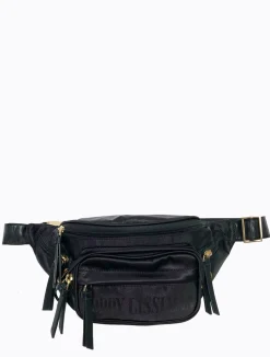 Malibu Waistbag - Black Satin