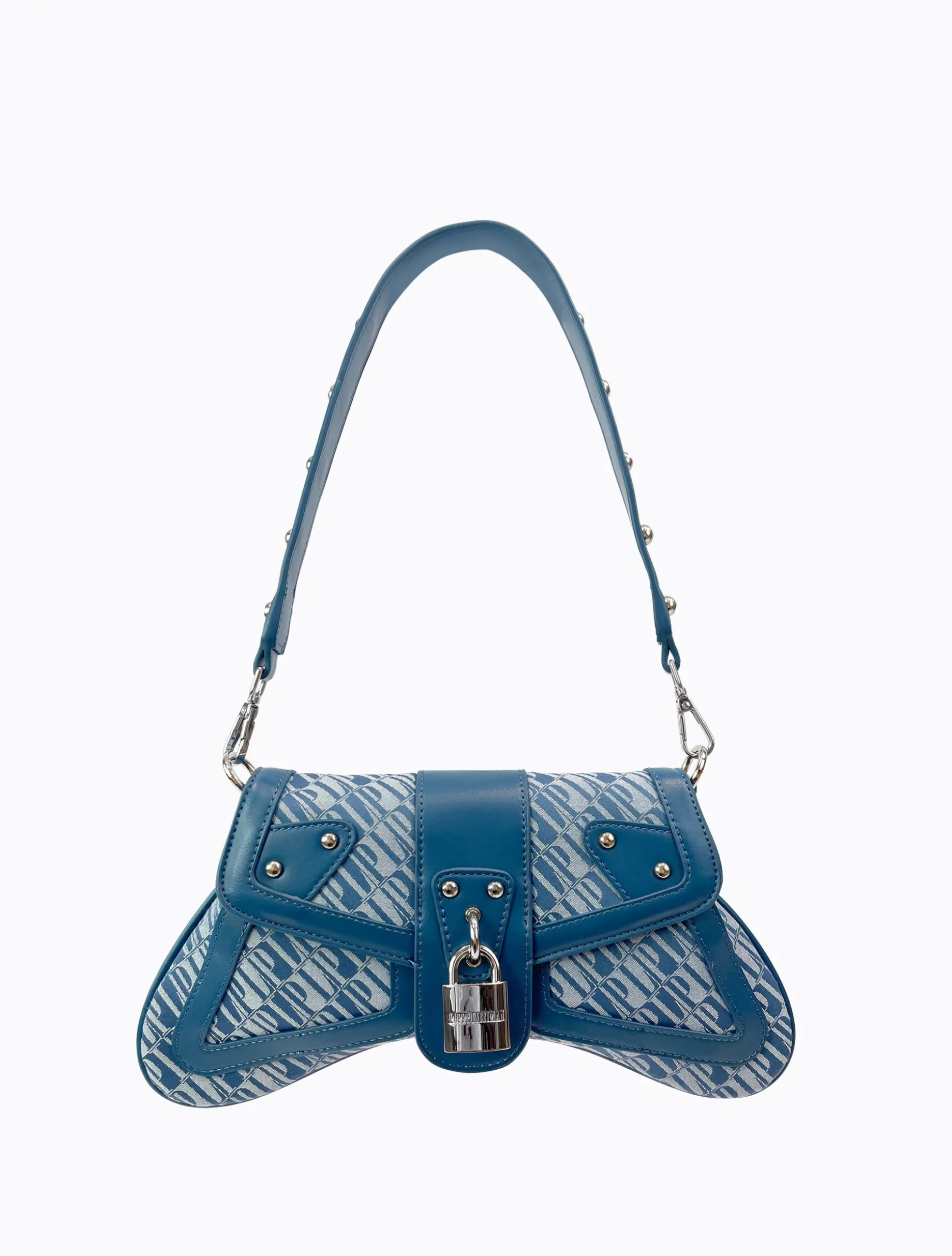 Merlin - Blue Jacquard