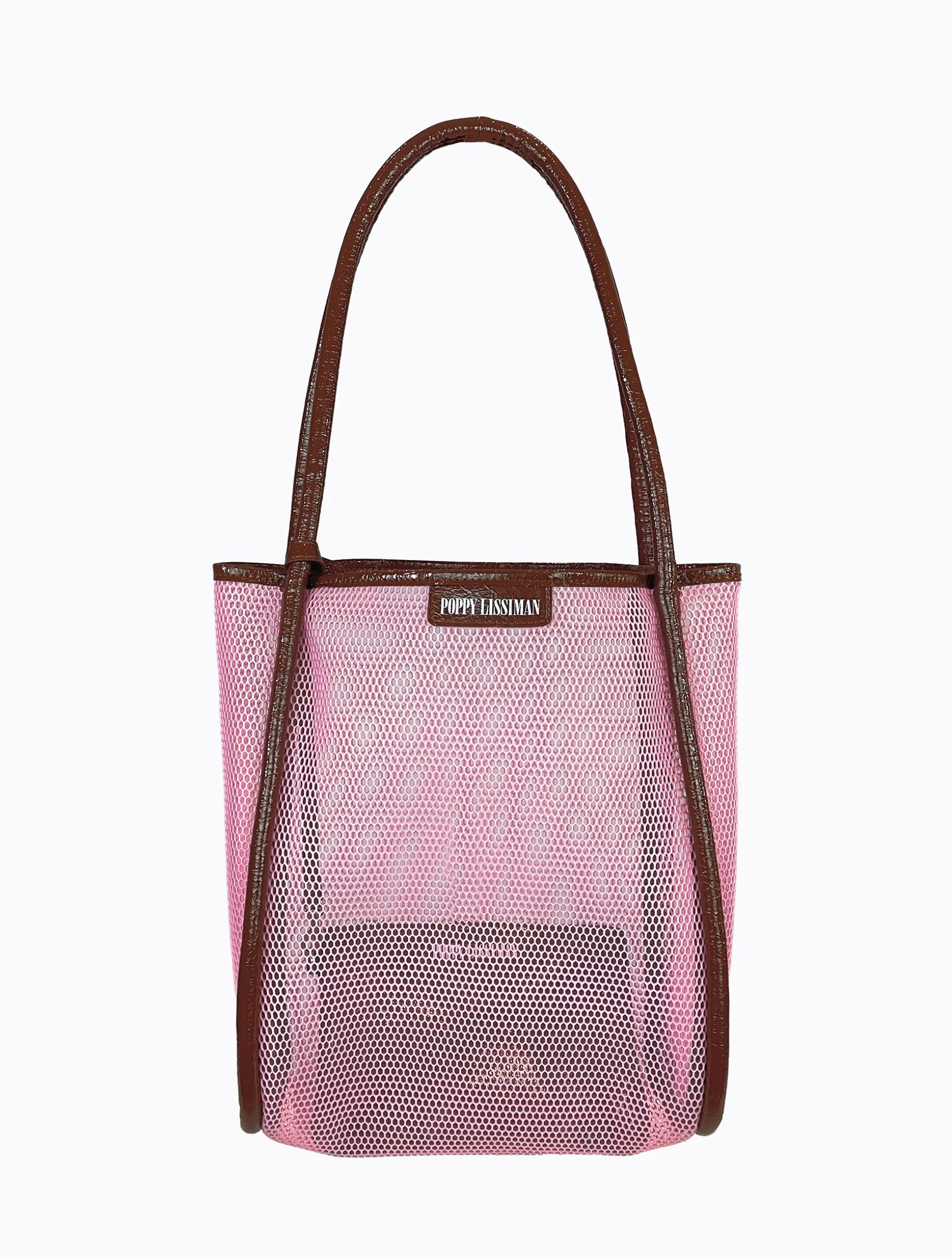 Nana Net Tote - BB Pink / Choc