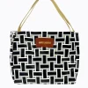 Polanco Tote - Black Weave