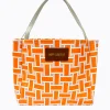 Polanco Tote - Orange Weave