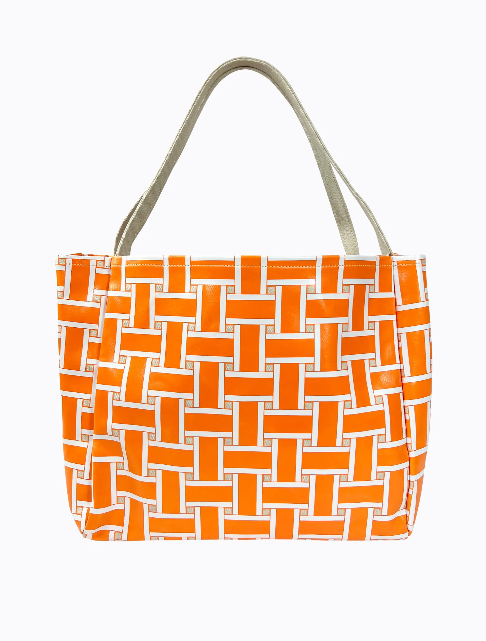 Polanco Tote - Orange Weave
