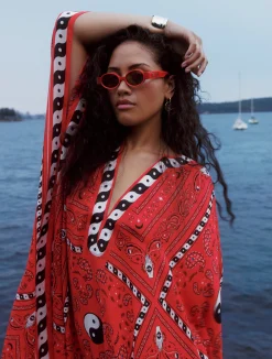 Rafi Kaftan - Red Bandana