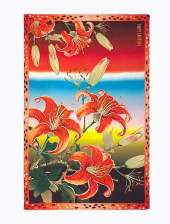 Red Lilies Sarong