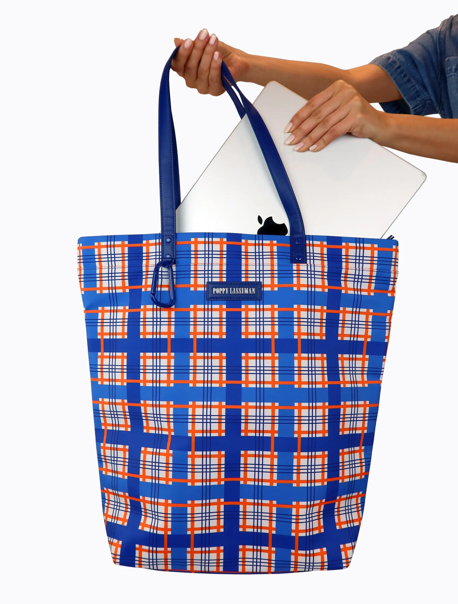 Tarnation Tote - Blue Tartan